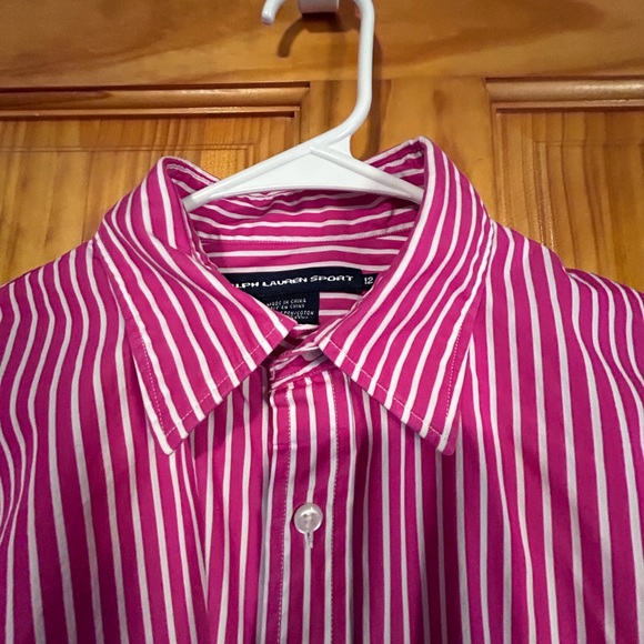 Ralph Lauren Sport size 12 button-down shirt. - Picture 4 of 7